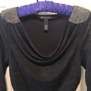 Black sexy dress with ruched sides